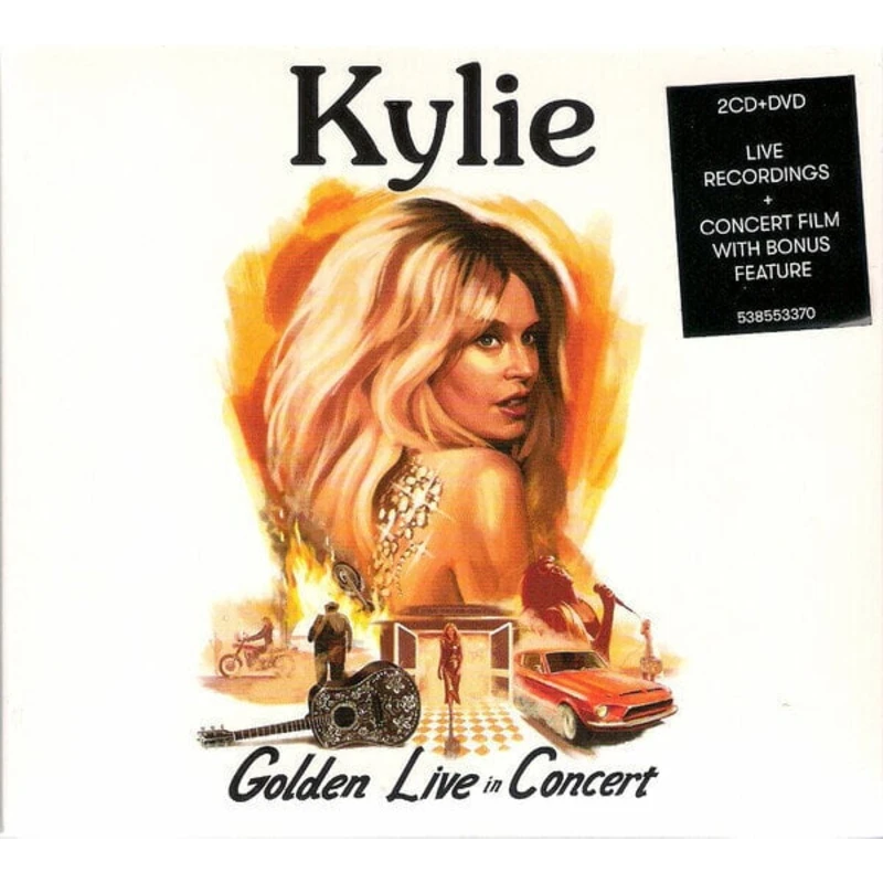 Kylie Minogue Kylie - Golden - Live In Concert (2 CD + DVD) Hudební CD