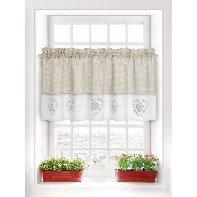 Edoti Cafe curtain Coro 90x150 A504