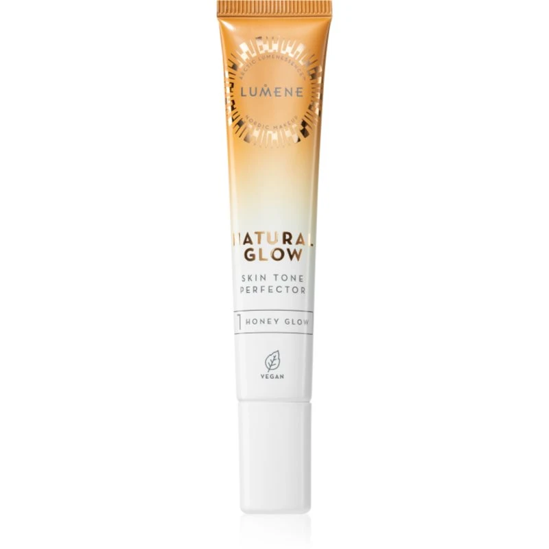 Lumene Natural Glow Skin Tone Perfector tekutý rozjasňovač odstín 1 Honey Glow 20 ml