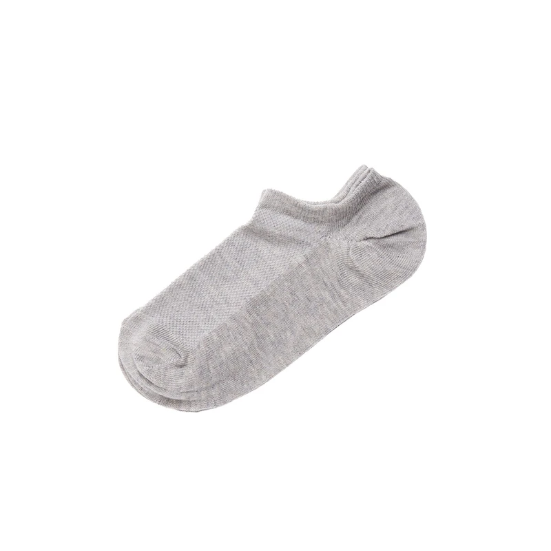 Dagi Gray Melange Men's Cotton Crewneck Socks