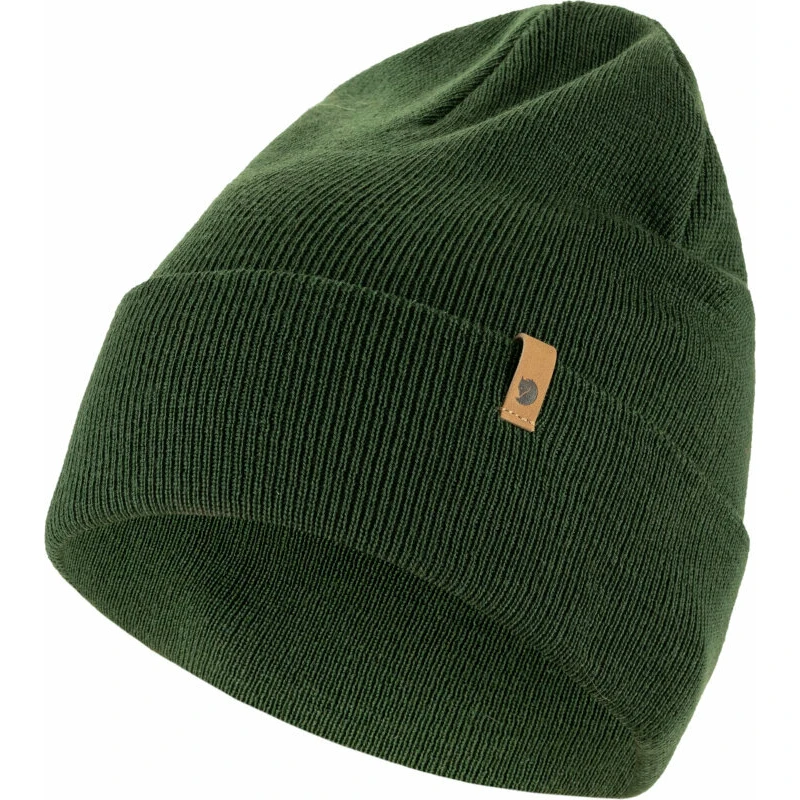 Fjällräven Classic Knit Hat Deep Forest Lyžařská čepice