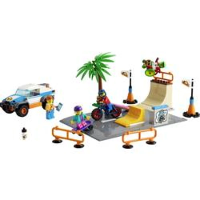 LEGO CITY Skatepark 60290 STAVEBNICE