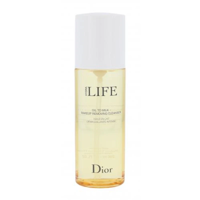 Dior Olejový odličovač make-upu pro všechny typy pleti Hydra Life (Oil To Milk - Make Up Removing Cleanser) 200 ml