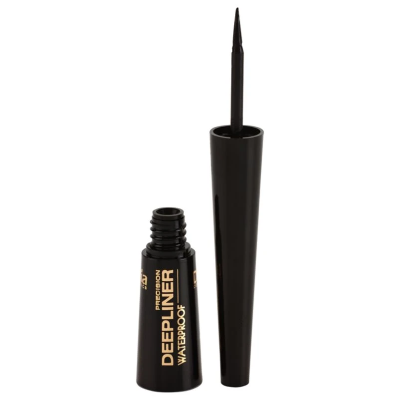 Delia Cosmetics Deepliner tekuté oční linky voděodolné odstín Black 3.5 ml