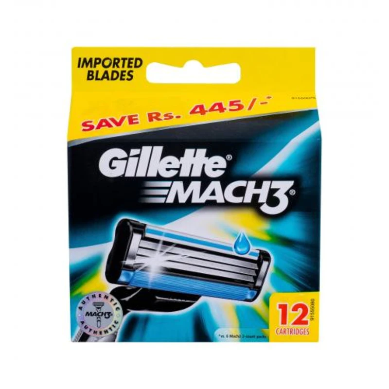 Gillette Mach3 náhradní hlavice 12ks