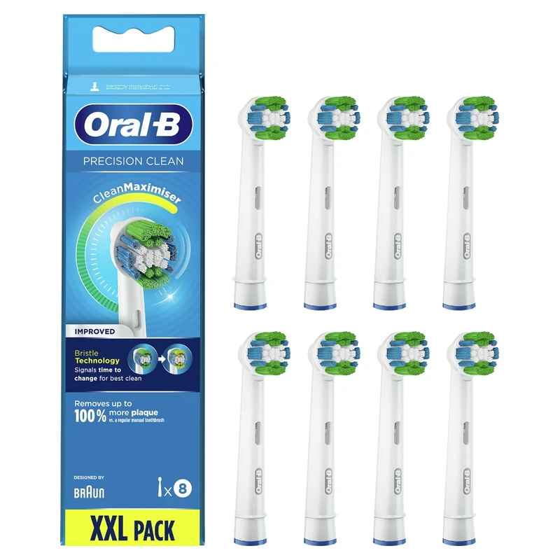 Oral B Precison Clean CleanMaximiser náhradní hlavice pro zubní kartáček 8 ks