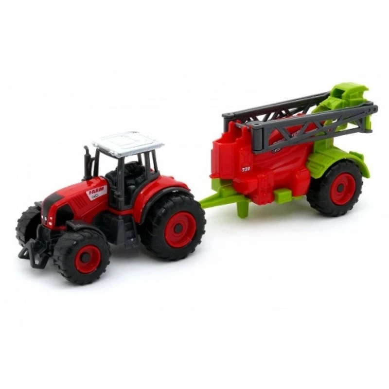 MaDe Traktor s přívěsem 27 cm Balíkovač 3400