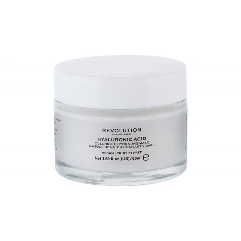 Revolution Skincare Noční hydratační maska na obličej Hyaluronic Acid (Overnight Hydrating Mask) 50 ml