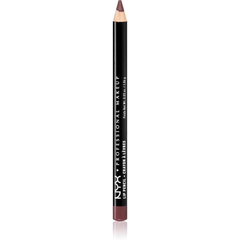 NYX Professional Makeup Slim Lip Pencil precizní tužka na rty odstín 809 Mahogany 1 g