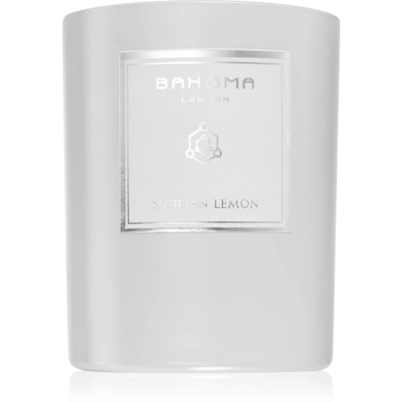 Bahoma London Ash Collection Sicilian Lemon vonná svíčka 220 g