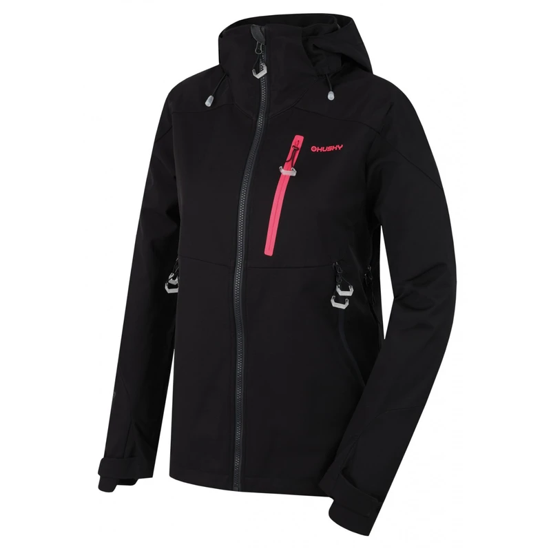 Husky Sauri L L, black Dámská softshell bunda