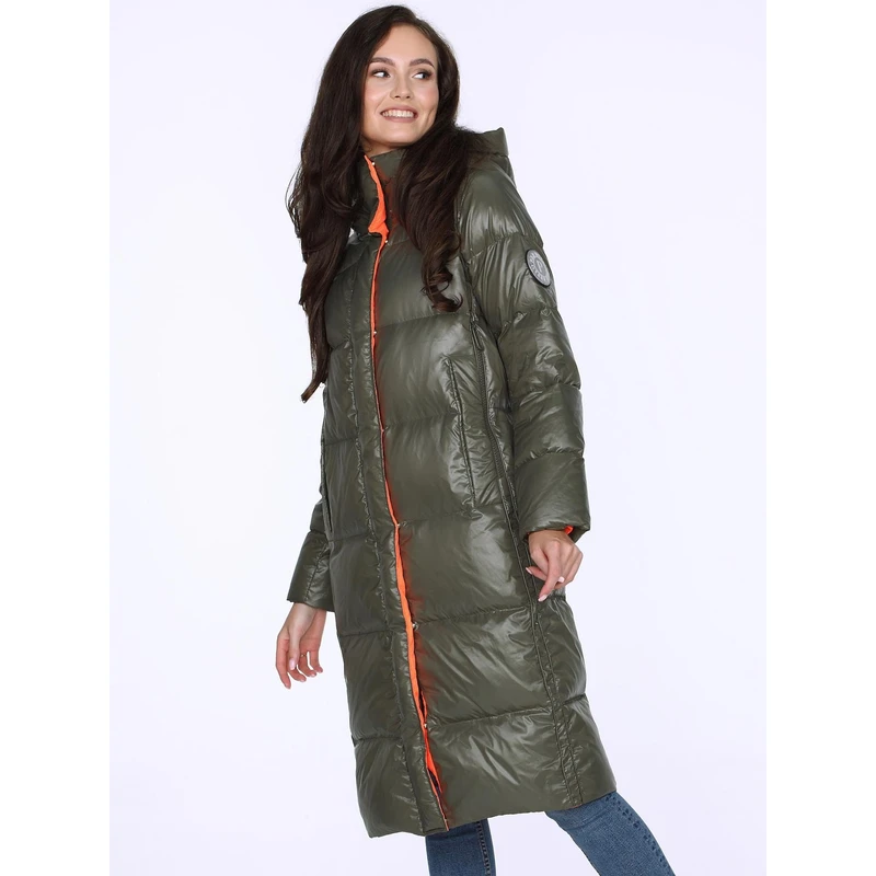 Dámská bunda PERSO PERSO_Coat_BLH220022FX_Khaki