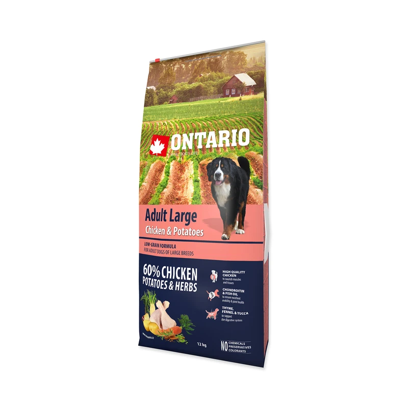 Ontario Adult Large Chicken & Potatoes 12kg