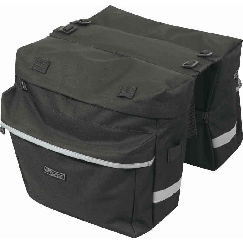 Force Double Carrier Bag Black 20 L