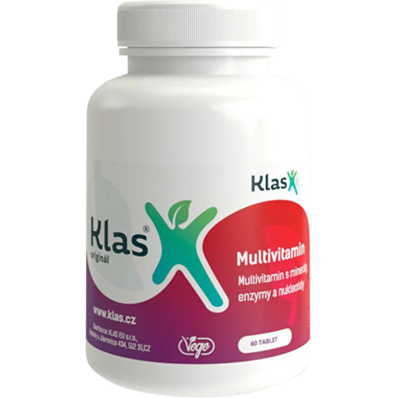 Klas Multivitamíny plus minerály a enzymy 60 tbl.