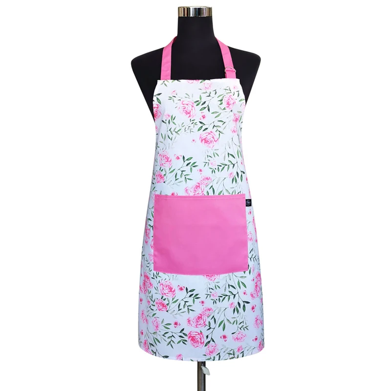 Edoti Apron Roses A704