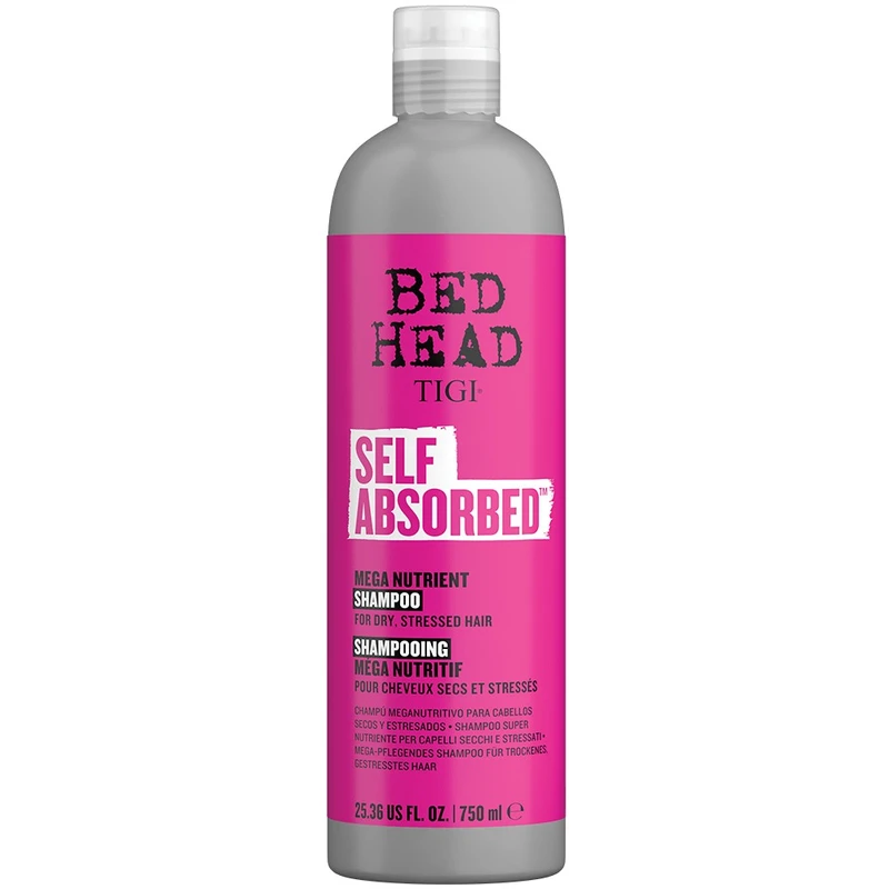 TIGI Bed Head Self absorbed vyživující šampon pro suché a poškozené vlasy 400 ml