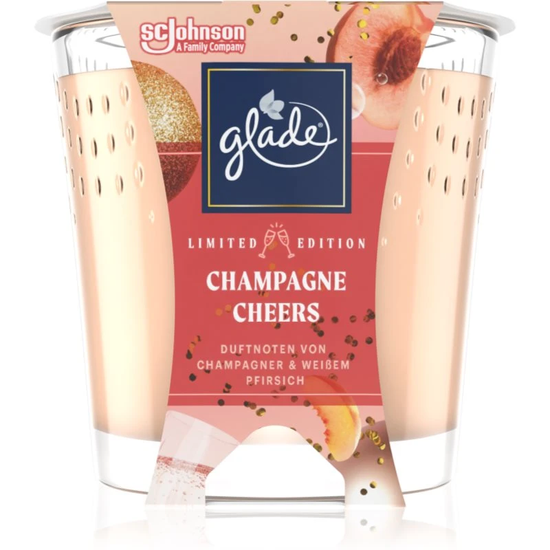 GLADE Cheers Sparkling Wine vonná svíčka 129 g