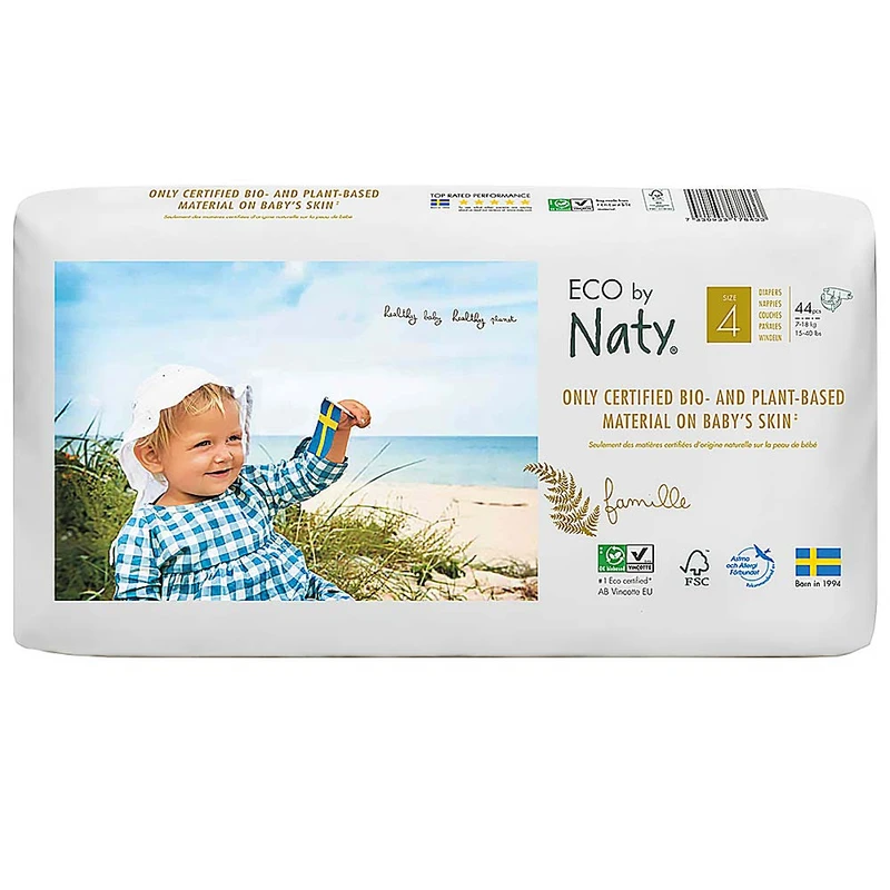 Eco by Naty Plenky Naty Maxi 7 - 18 kg  - ECONOMY PACK 44 ks