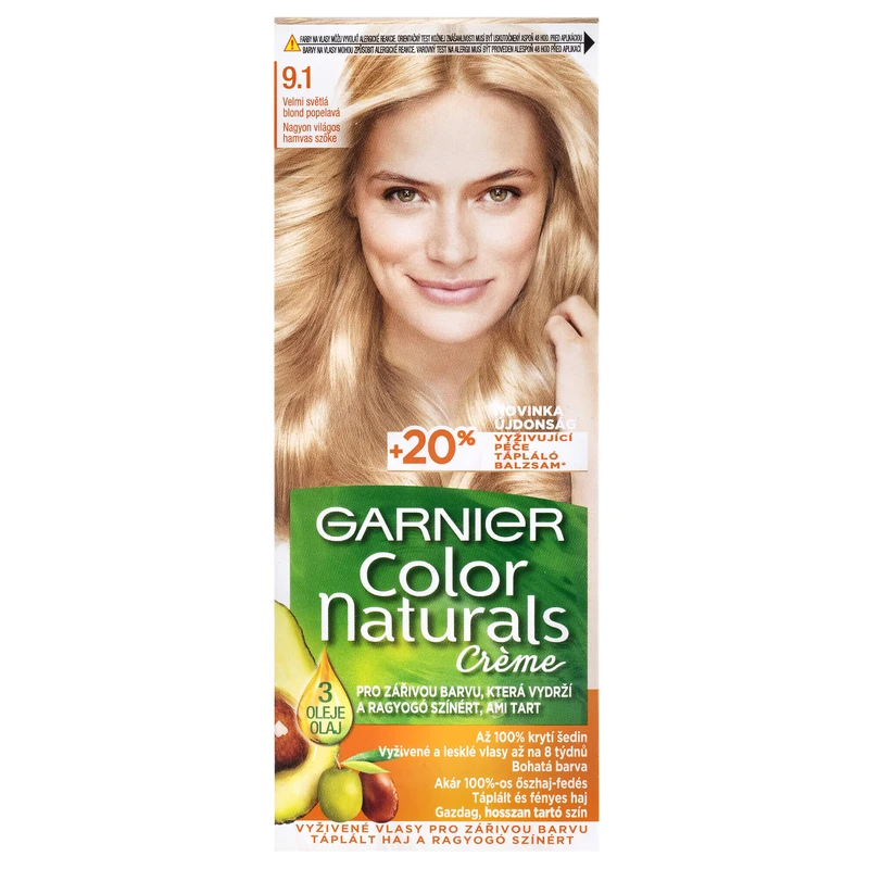 Permanentní barva Garnier Color Naturals 7.34 přirozená měděná + DÁREK ZDARMA