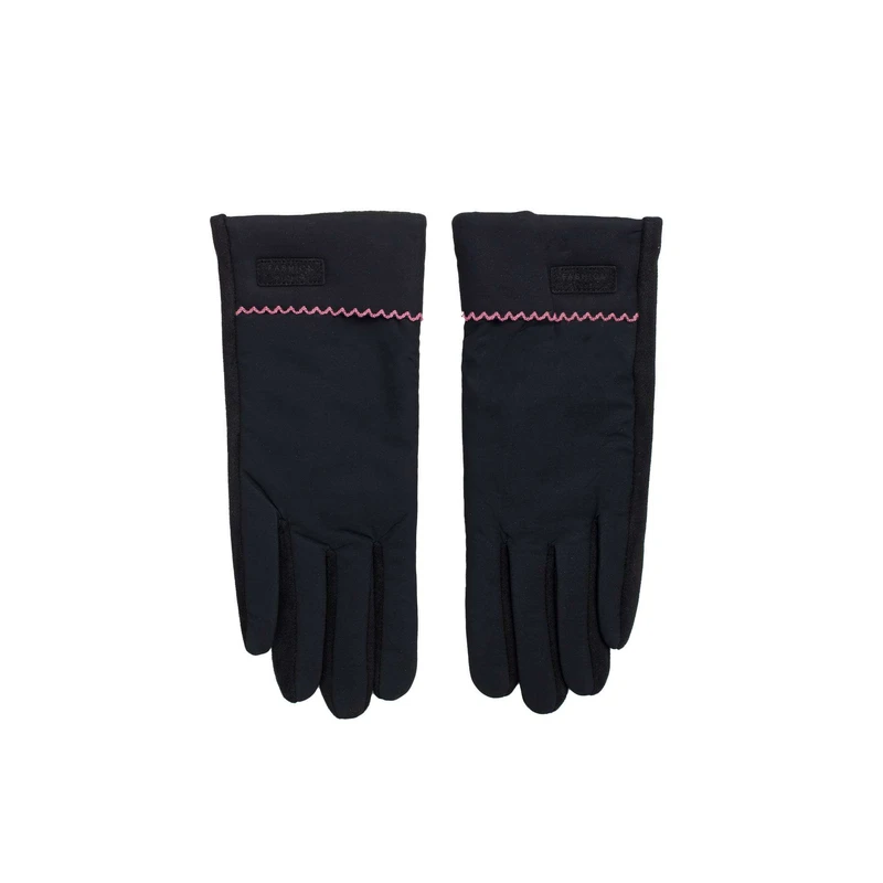 Ladies' black winter gloves