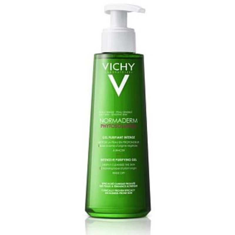 Vichy Hloubkově čisticí gel proti nedokonalostem aknózní pleti Normaderm Phytosolution (Intensive Purifying Gel) 200 ml