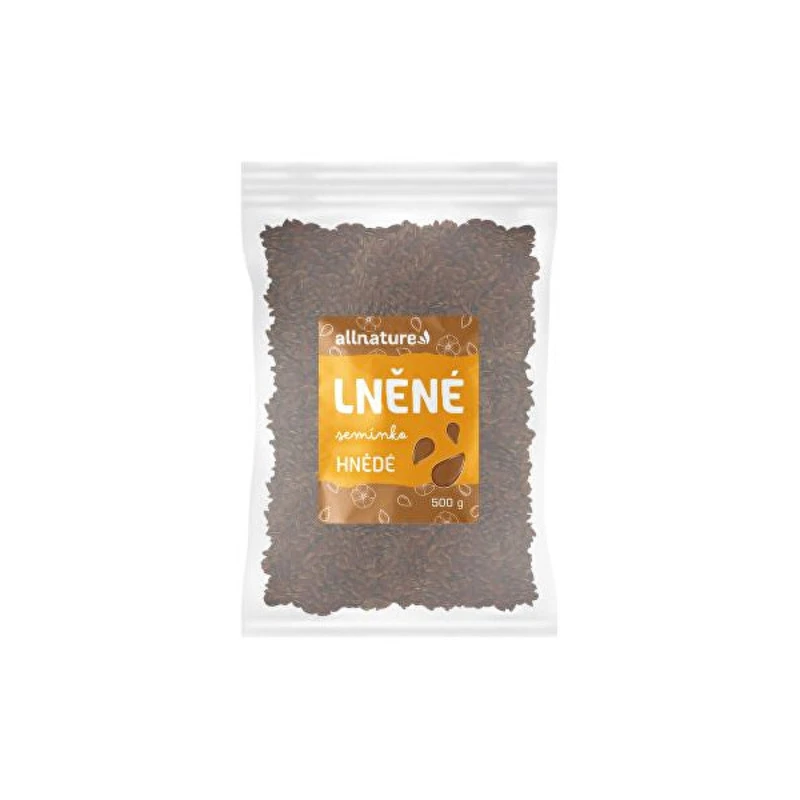 Allnature Lněné semínko hnědé 500 g