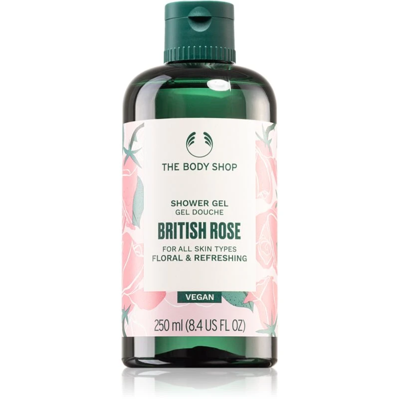 The Body Shop British Rose sprchový gel 250 ml