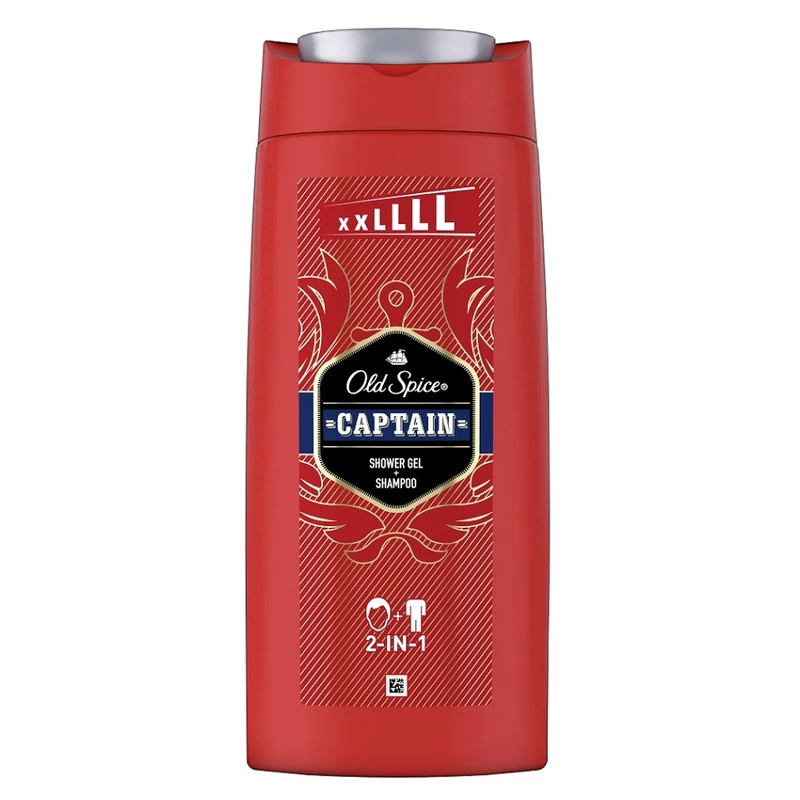 Old Spice Captain sprchový gel a šampon 2 v 1 pro muže 675 ml