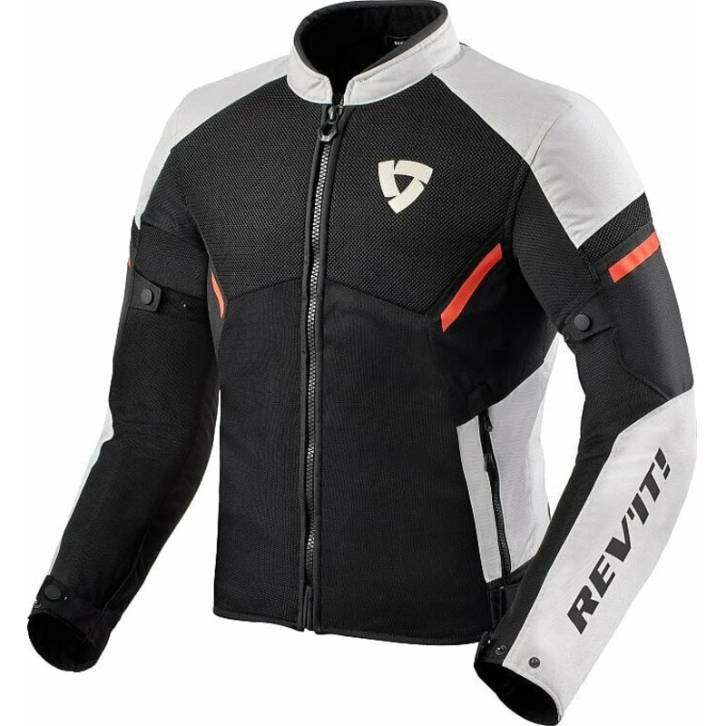 Rev'it! Jacket GT-R Air 3 White/Neon Red S Textilní bunda