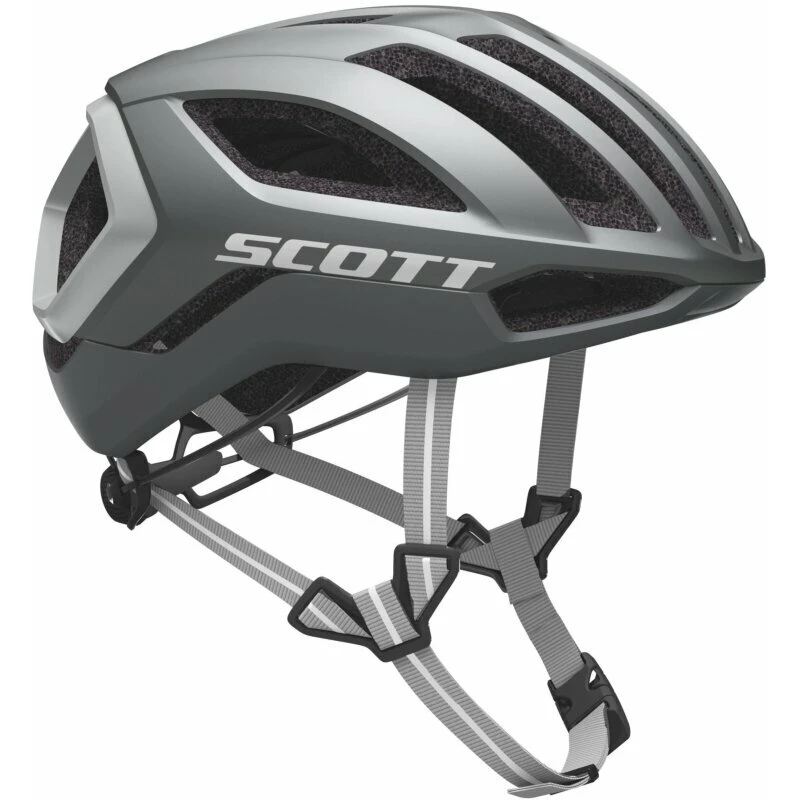 Scott Centric Plus Dark Silver/Reflective Grey L (59-61 cm)