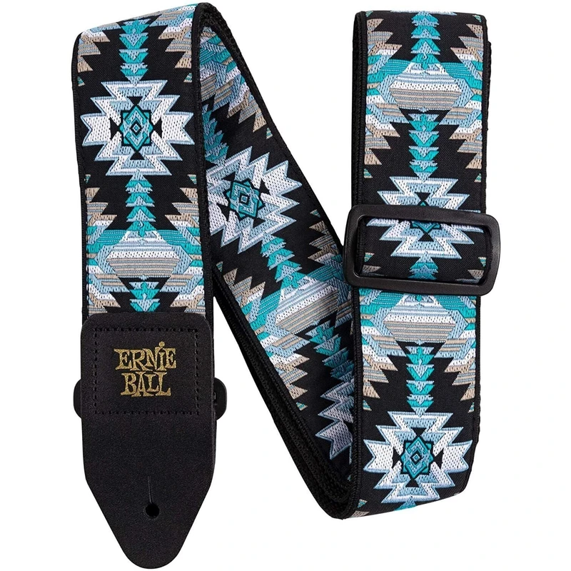 Ernie Ball Albuquerque Blue Jacquard Strap