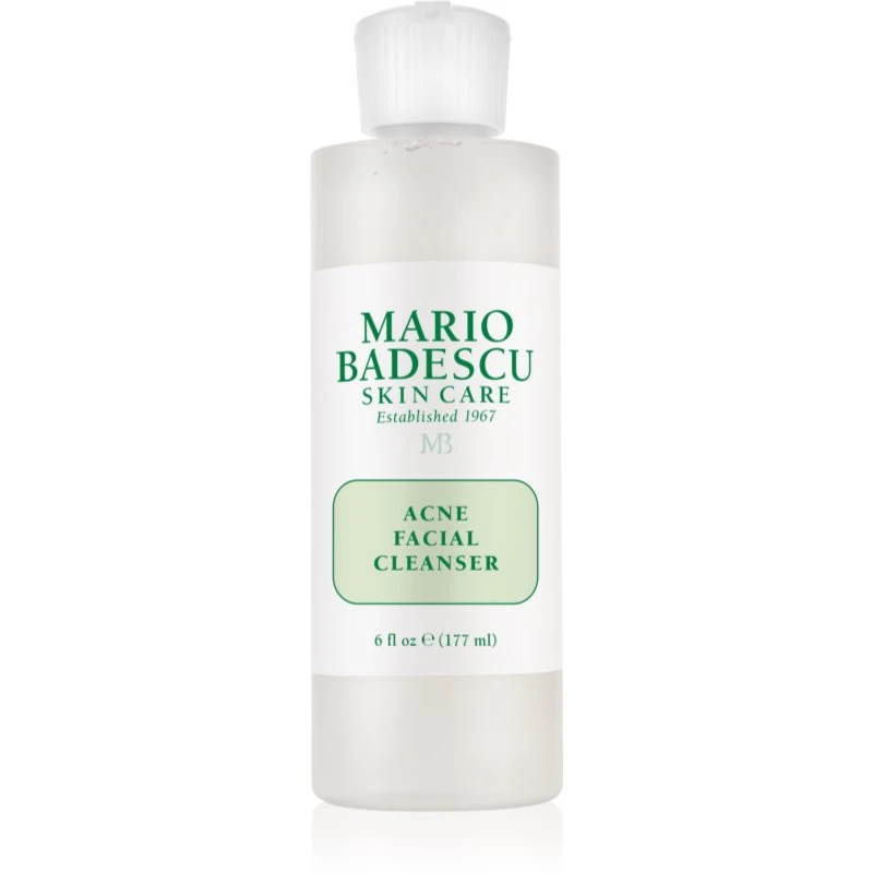 Mario Badescu Acne Facial Cleanser čisticí gel pro mastnou pleť se sklonem k akné 177 ml