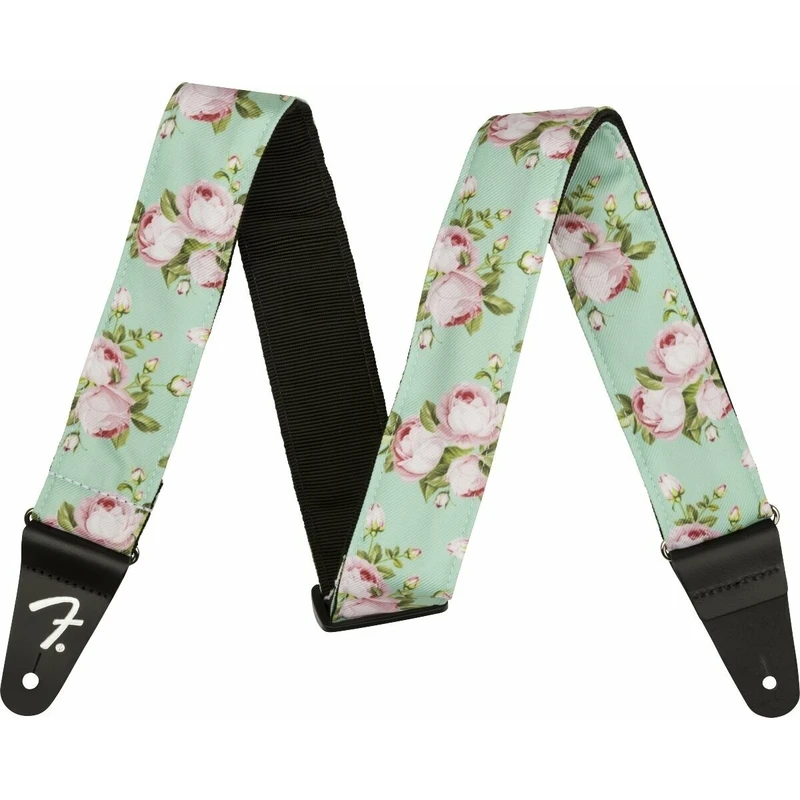 Fender Floral Strap Surf Green