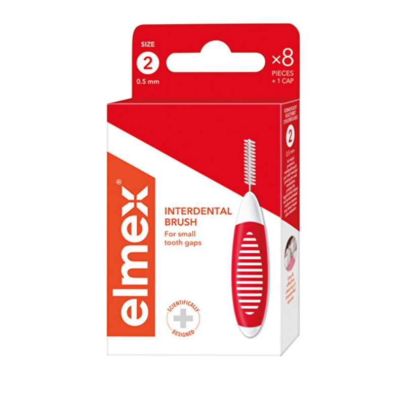 Elmex Interdental Brush 0,5 mm mezizubní kartáčky 8 ks 0.5 mm 8 ks