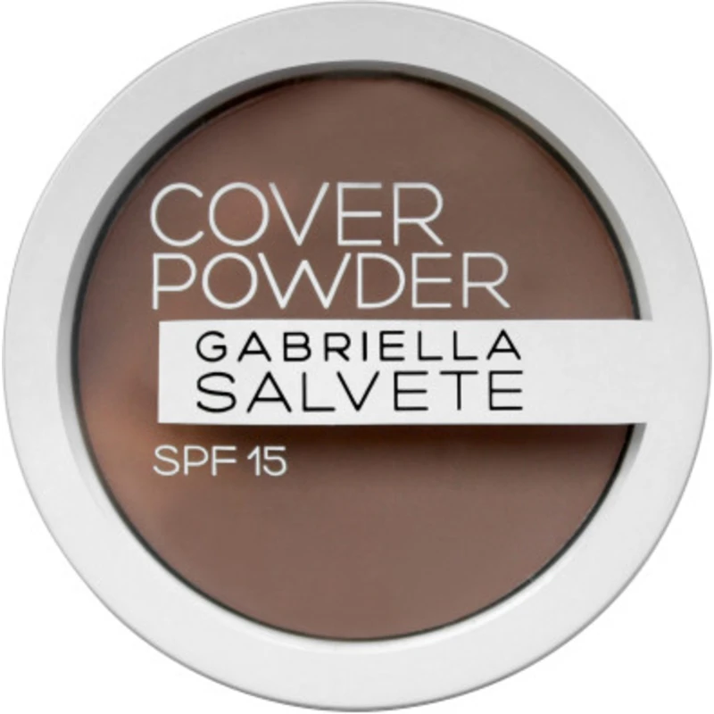 Gabriella Salvete Cover Powder kompaktní pudr SPF 15 odstín 04 Almond 9 g