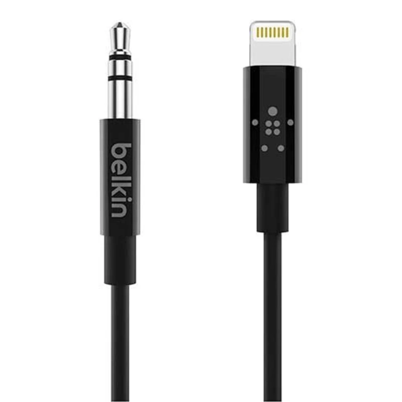 BELKIN Lightning to 3,5mm M/M, 90cm, černý