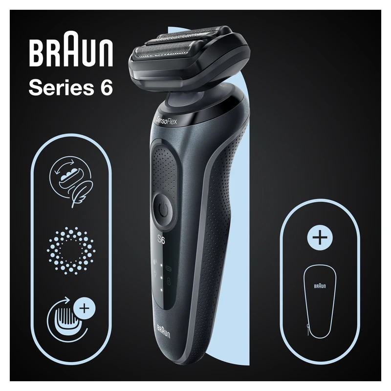 Braun Series 6 61-N1000s elektrický holicí strojek Black 1 ks