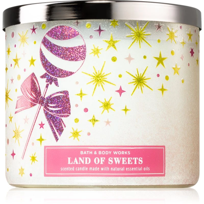 Bath & Body Works Land Of Sweets vonná svíčka 411 g