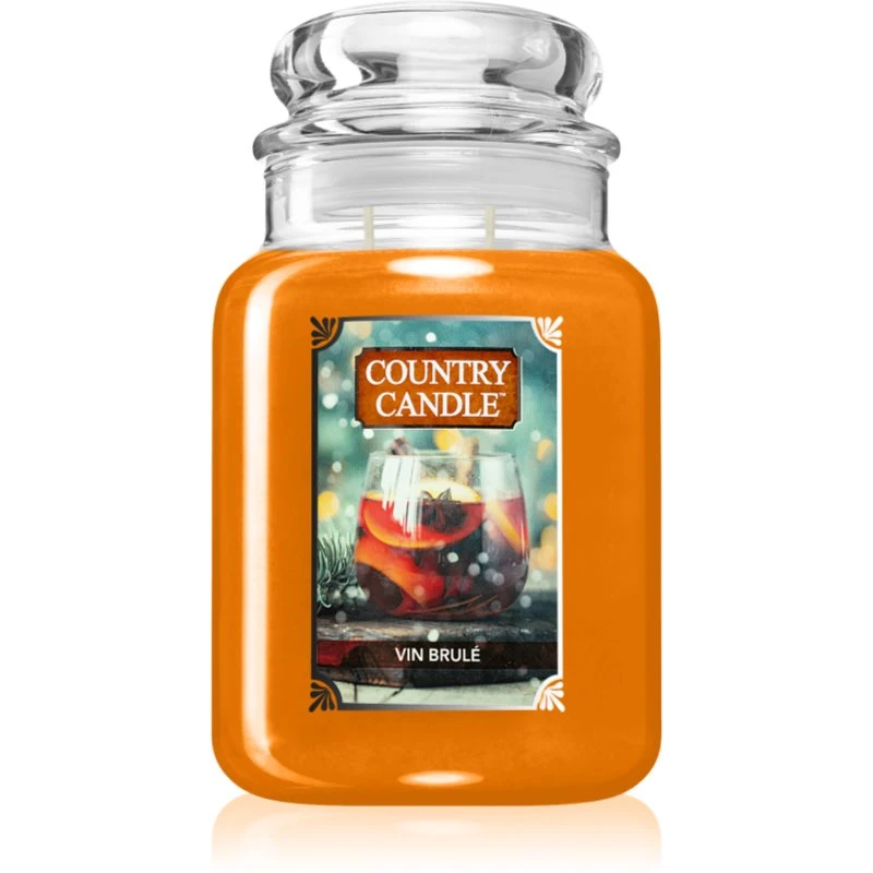 Country Candle Vin Brulé vonná svíčka 680 g