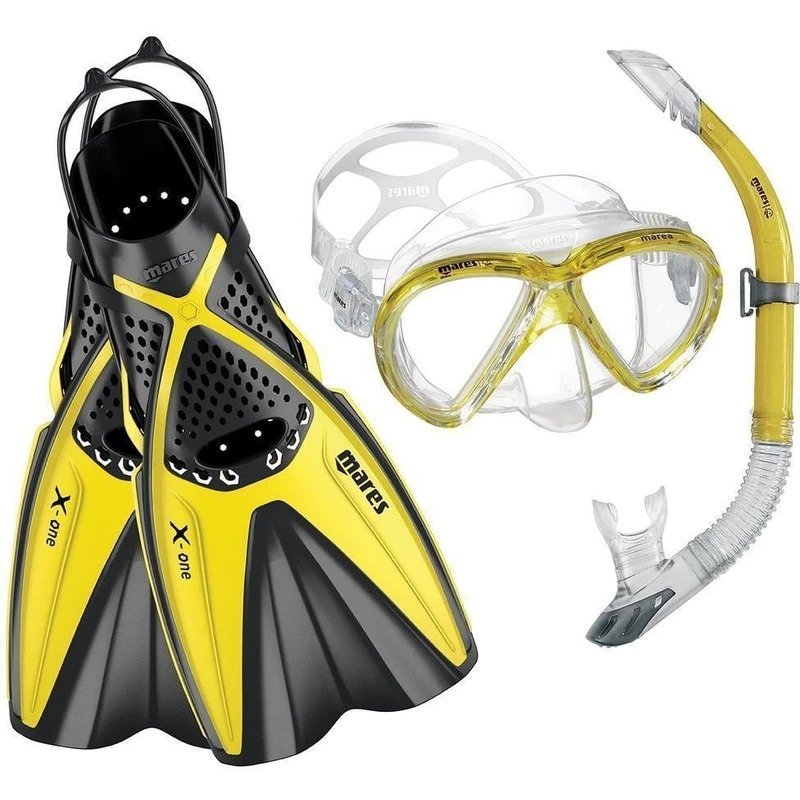 Mares Set X-One Marea Reflex Yellow S/M