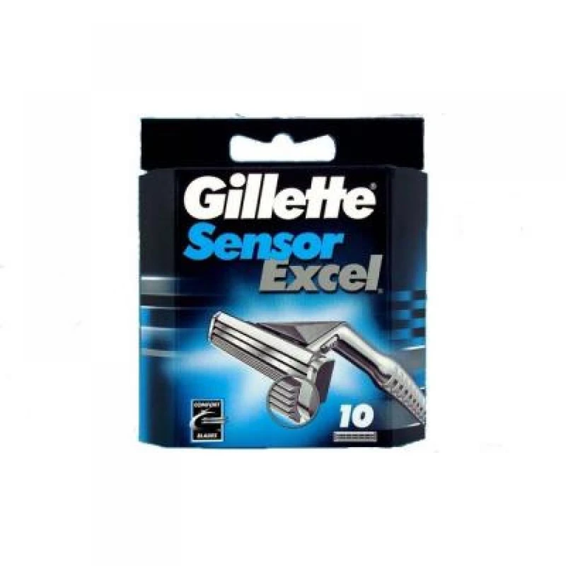 GILLETTE Sensor Excel Náhradní hlavice 10 ks