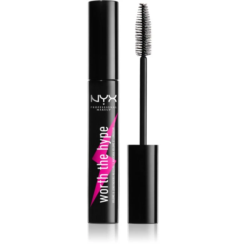 NYX Professional Makeup Worth The Hype řasenka odstín 01 Black 7 ml