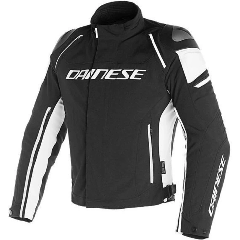 Dainese Racing 3 D-Dry Černá-Bílá 52 Textilní bunda