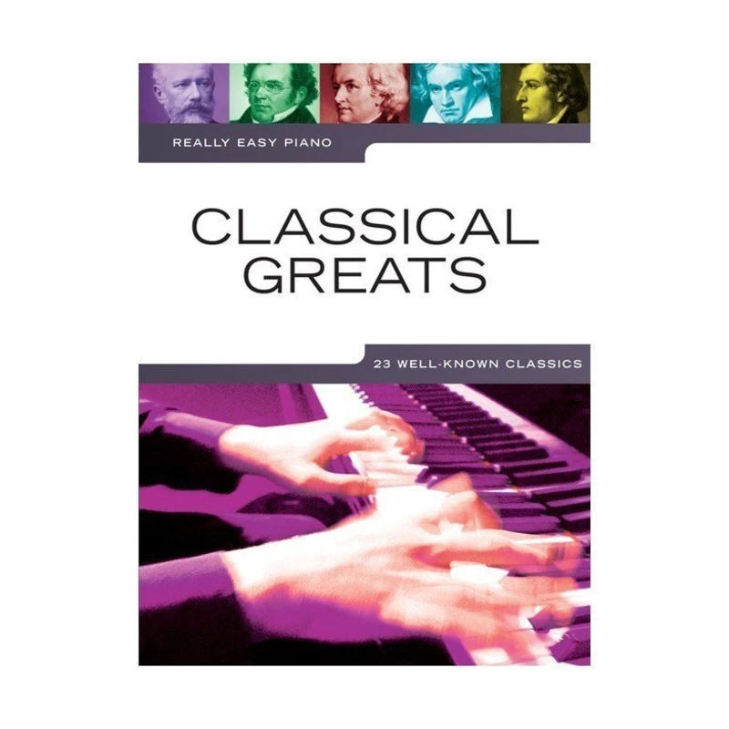 Music Sales Really Easy Piano: Classical Greats Noty