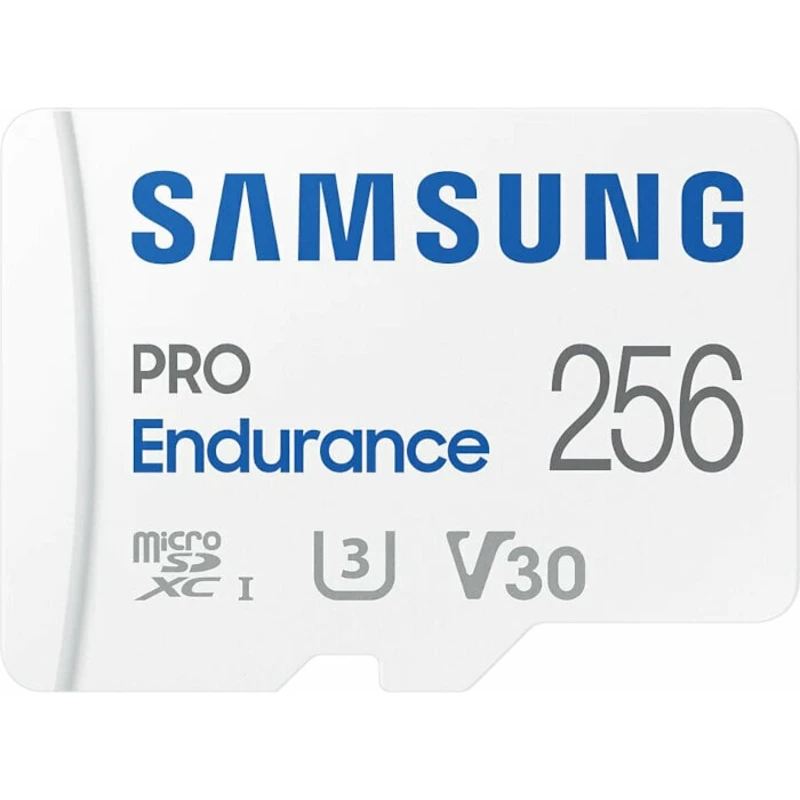 Samsung micro SDXC 256GB PRO Endurance + SD adapt.