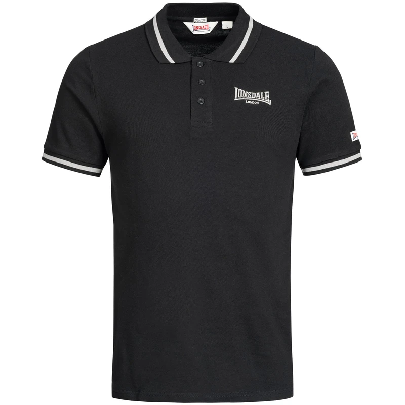 Pánské polo Lonsdale 113923-Black