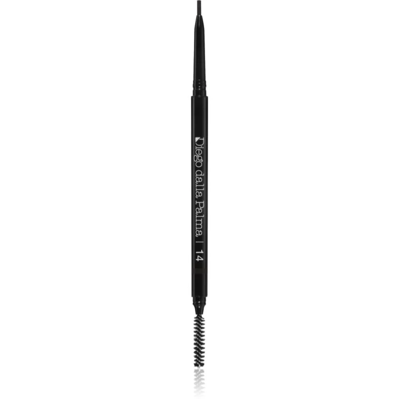 Diego dalla Palma High Precision Brow voděodolná tužka na obočí pro dlouhotrvající efekt odstín 14 CARBON BLACK 0,09 g