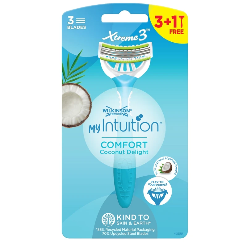 Wilkinson Sword Xtreme 3 Comfort Coconut Delight jednorázová holítka s kokosem 4 ks