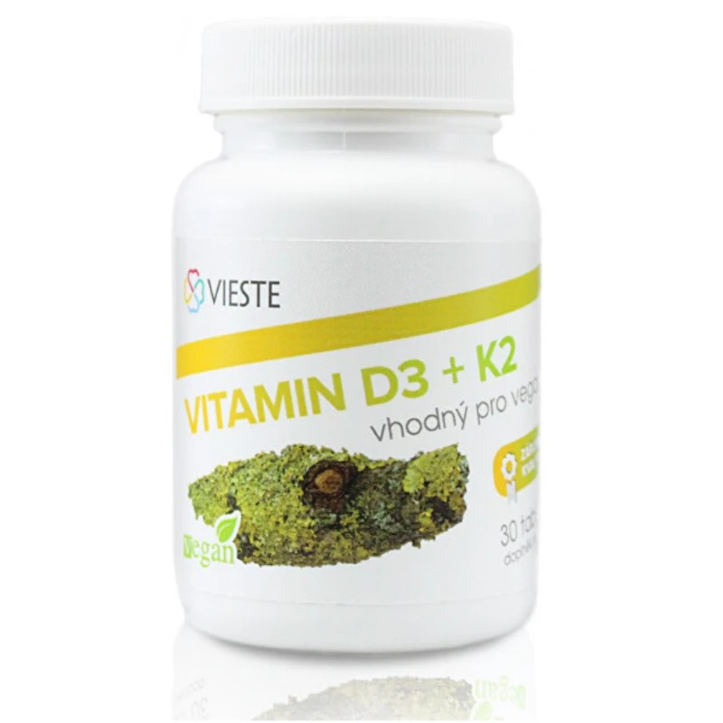 Vieste Vitamin D3 + K2 30 tablet